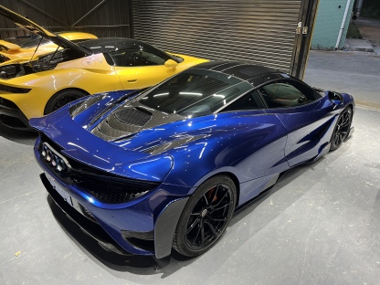 McLaren 720S to 765LT Style Dry Carbon Conversion Kit - styling view