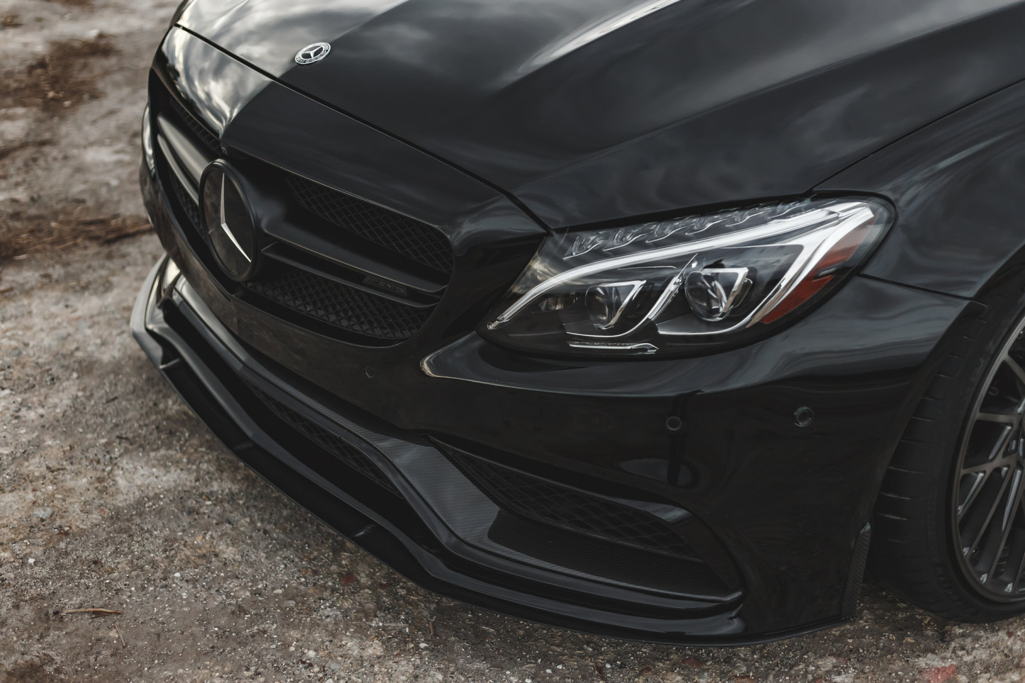 Mercedes-Benz C63 Coupe ModCarbon Style Parts - styling view
