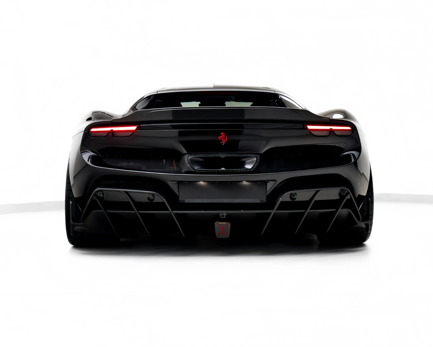 Ferrari 296 GTB K Style Dry Carbon Parts - styling view