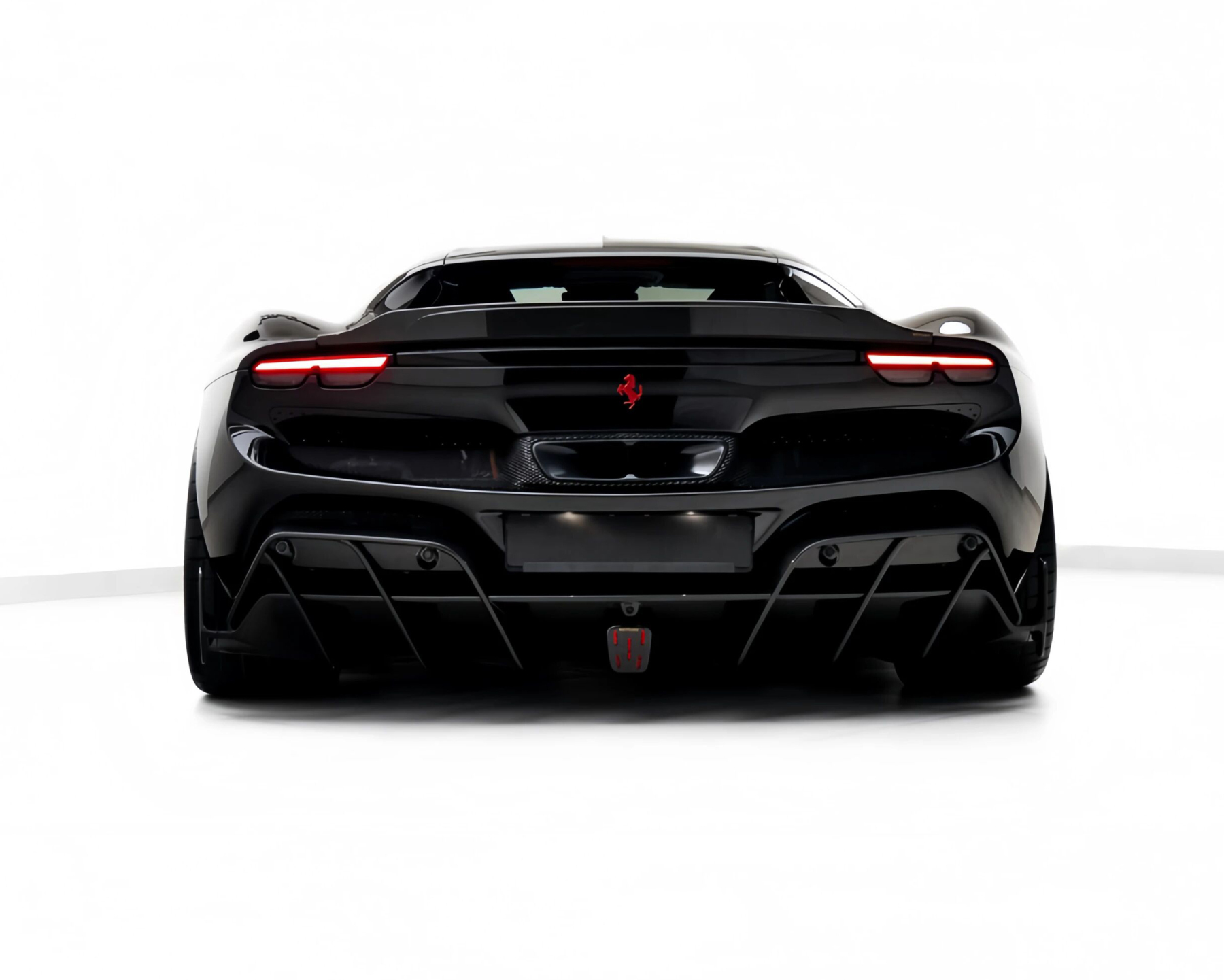 Ferrari 296 GTB K Style Dry Carbon Parts - styling view