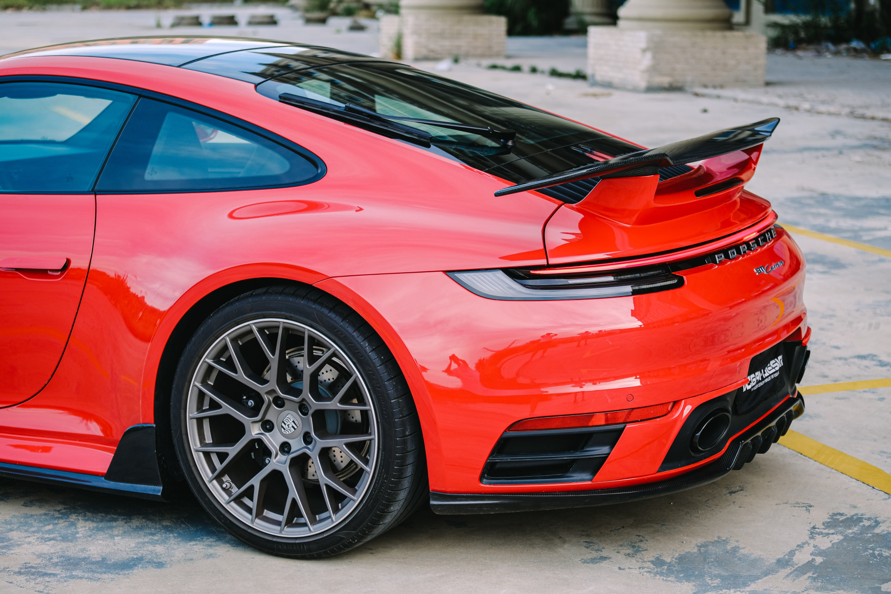 Porsche 911 992.1 Techart Style Carbon Parts - styling view