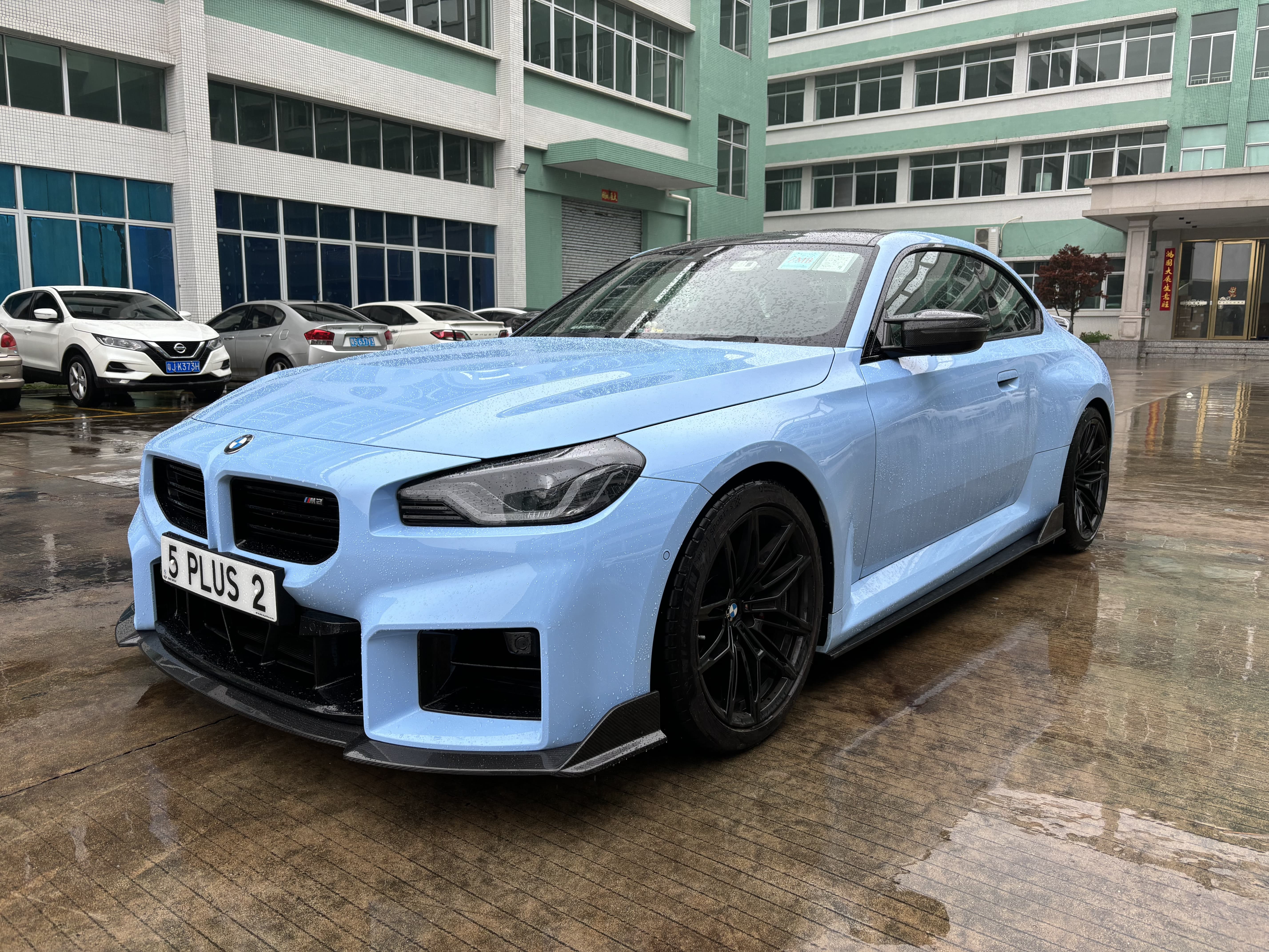 BMW G87 M2 Ocean Design OD Style Dry Carbon Parts - styling view