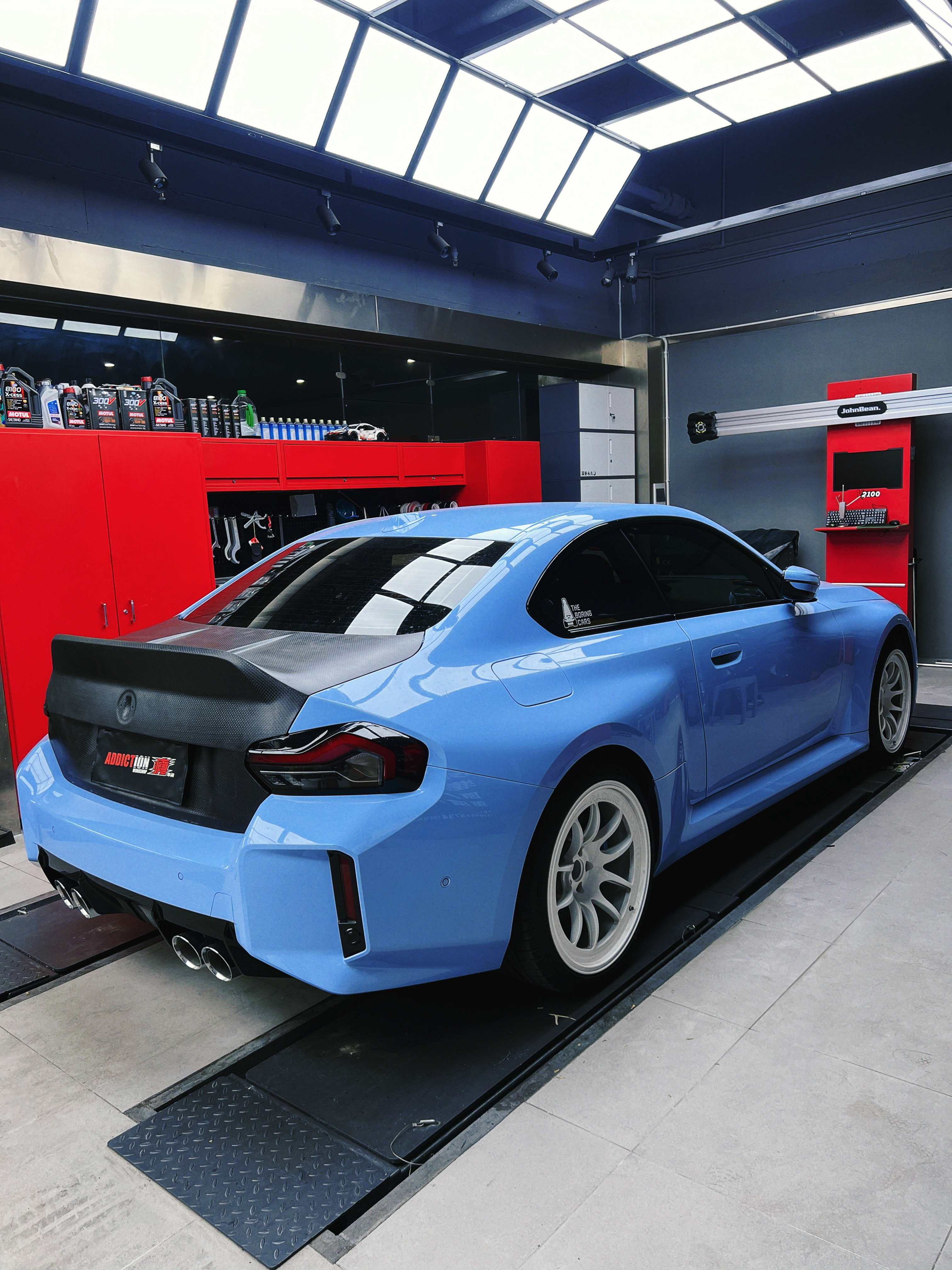 BMW G87 M2 Ocean Design CSL Style Dry Carbon Trunk Lid - styling view