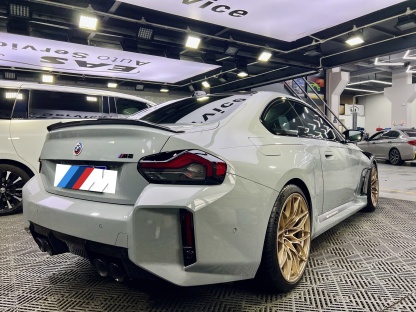 BMW G87 M2 AP Style Dry Carbon Parts - styling view
