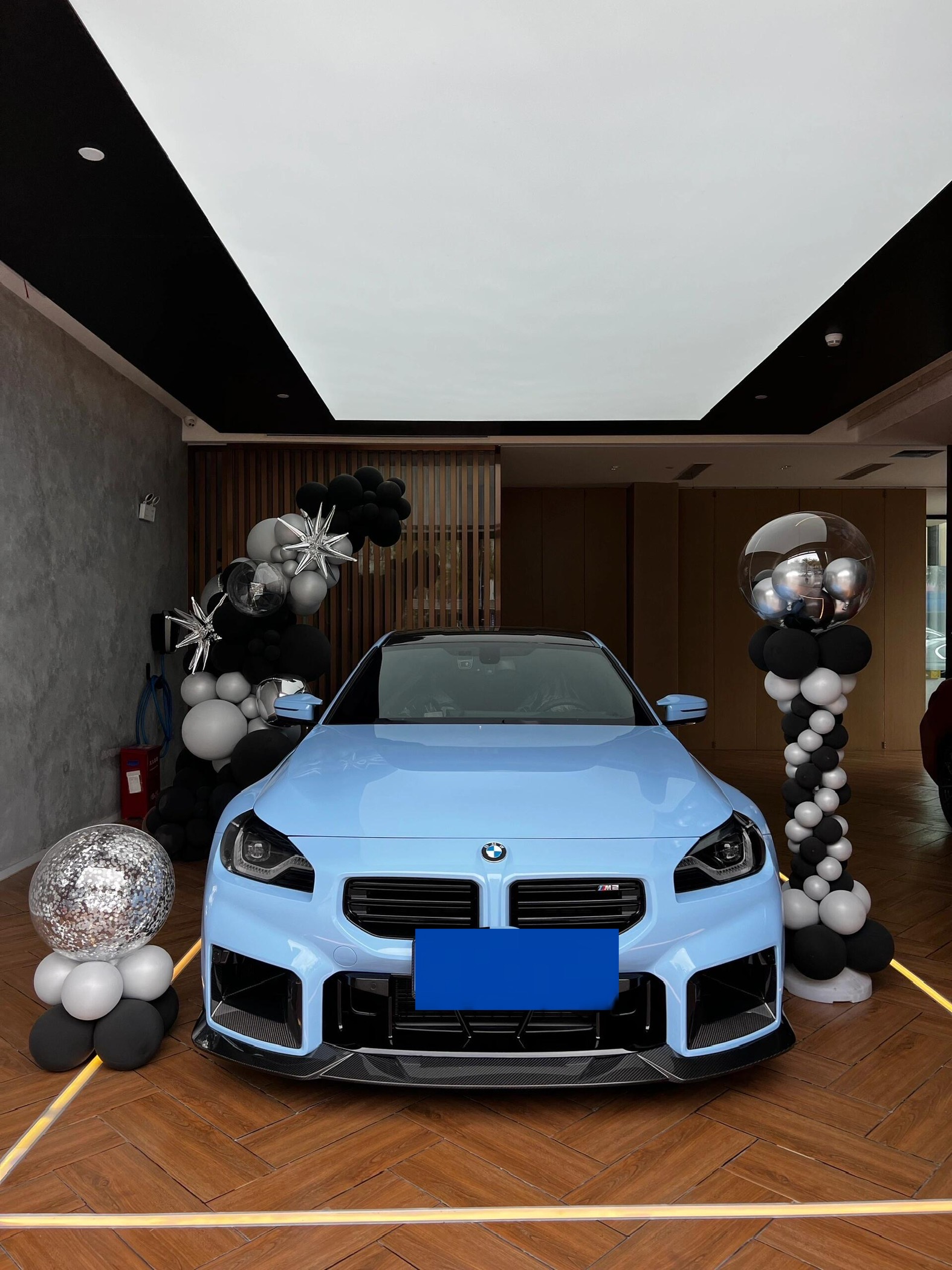 BMW G87 M2 Ocean Design R44 Style Dry Carbon Parts - styling view