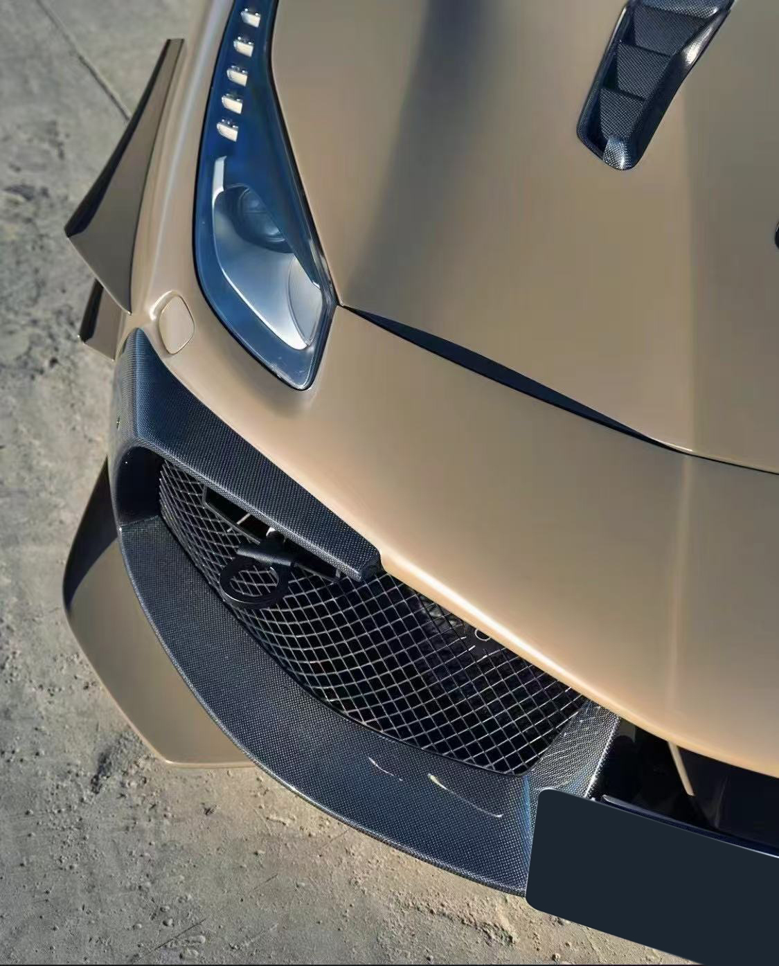 Ferrari 488 Challenge Evo Style Conversion Parts - styling view