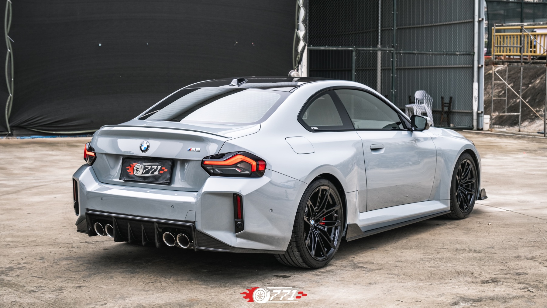 BMW G87 M2 Ocean Design OD Style Dry Carbon Parts - styling view