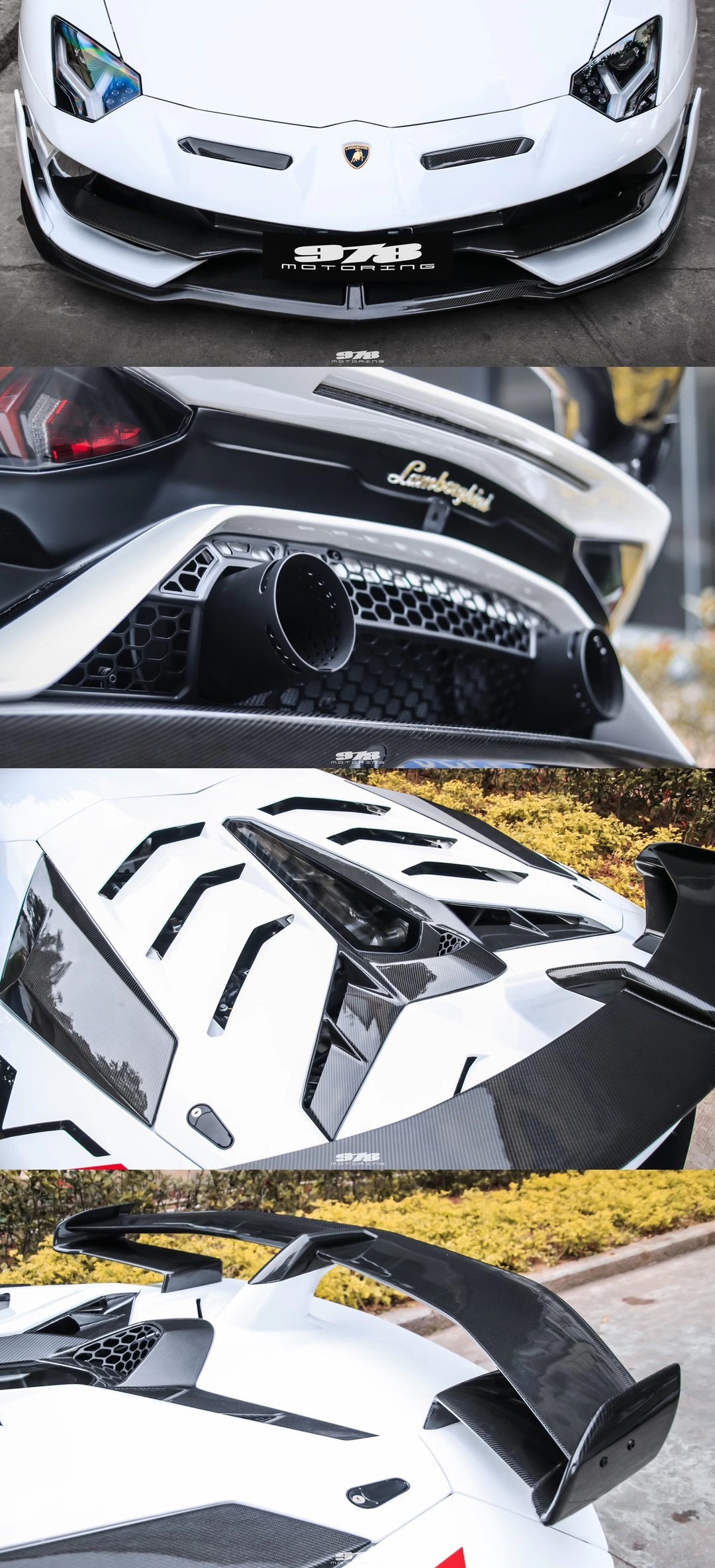 Lamborghini LP700/LP720/LP750 SVJ Style Conversion Parts and Configurations - styling view