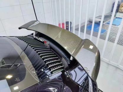 Porsche 911 992.1 Turbo S Techart Style Dry Carbon Parts - styling view
