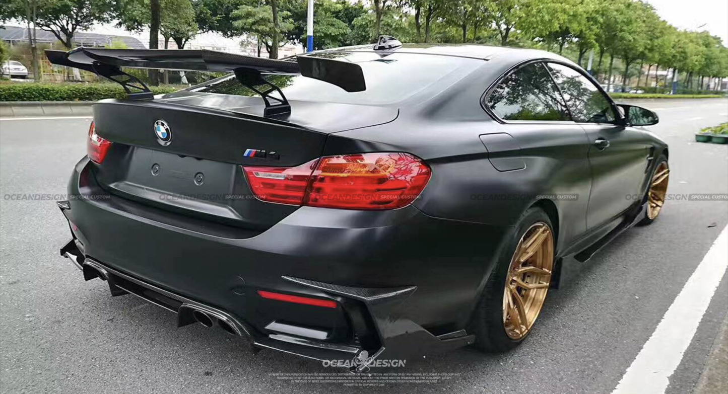BMW F80 M3/F82 M4 MAD Type 1 Style Parts - styling view