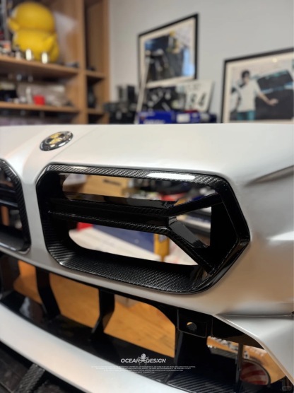 BMW G87 M2 AR V2 Style Dry Carbon Parts - styling view