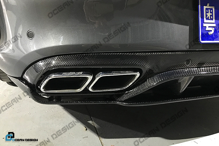 Mercedes-Benz C63 Coupe Edition One Style Carbon Fiber Parts - styling view