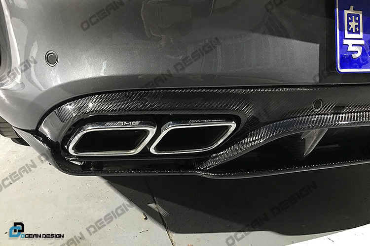 Mercedes-Benz C63 Coupe Edition One Style Carbon Fiber Parts - styling view