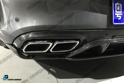 Mercedes-Benz C63 Coupe Edition One Style Carbon Fiber Parts - styling view