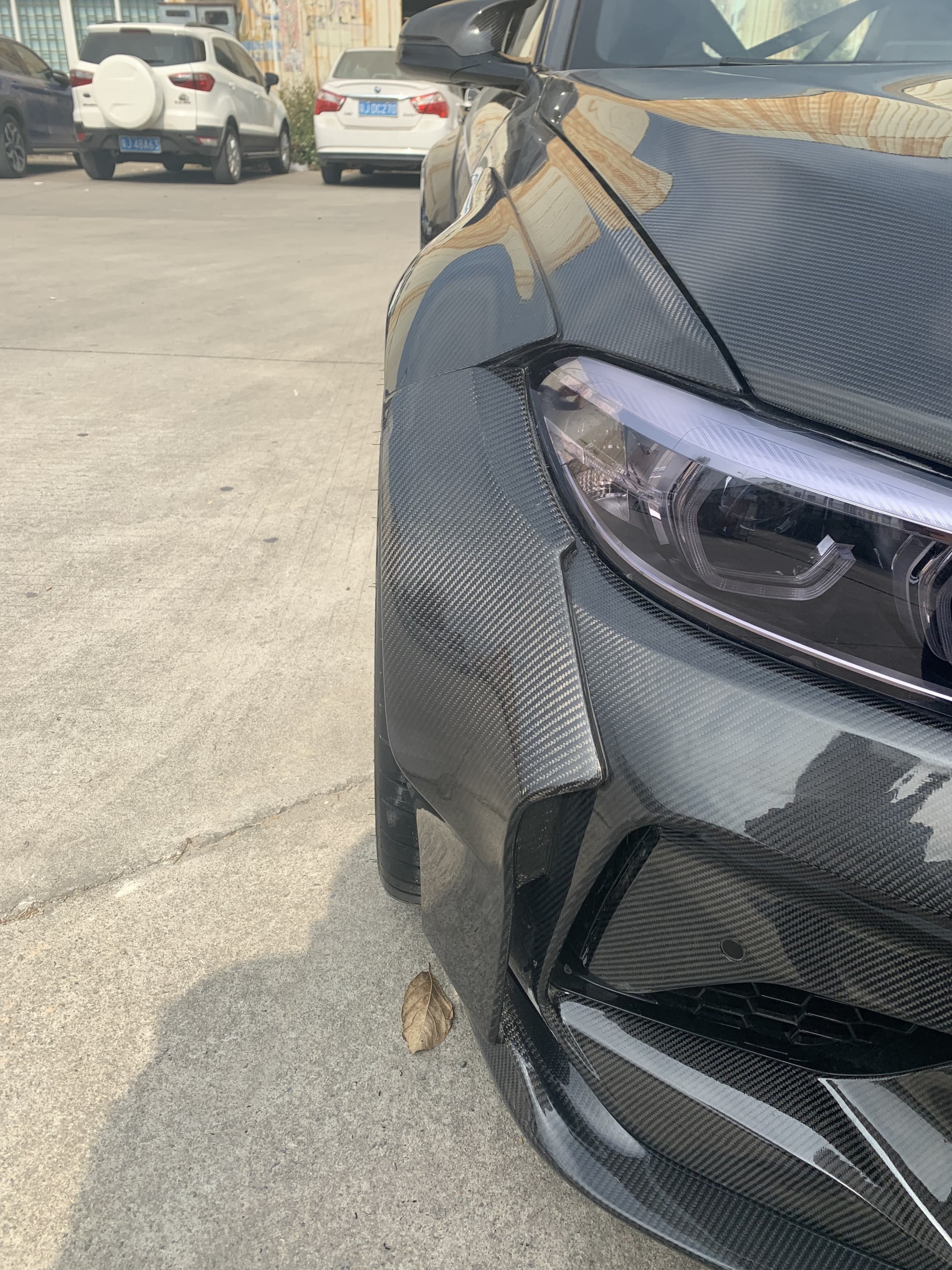 BMW F87 M2C OEM Style Carbon Fiber Body Parts - styling view