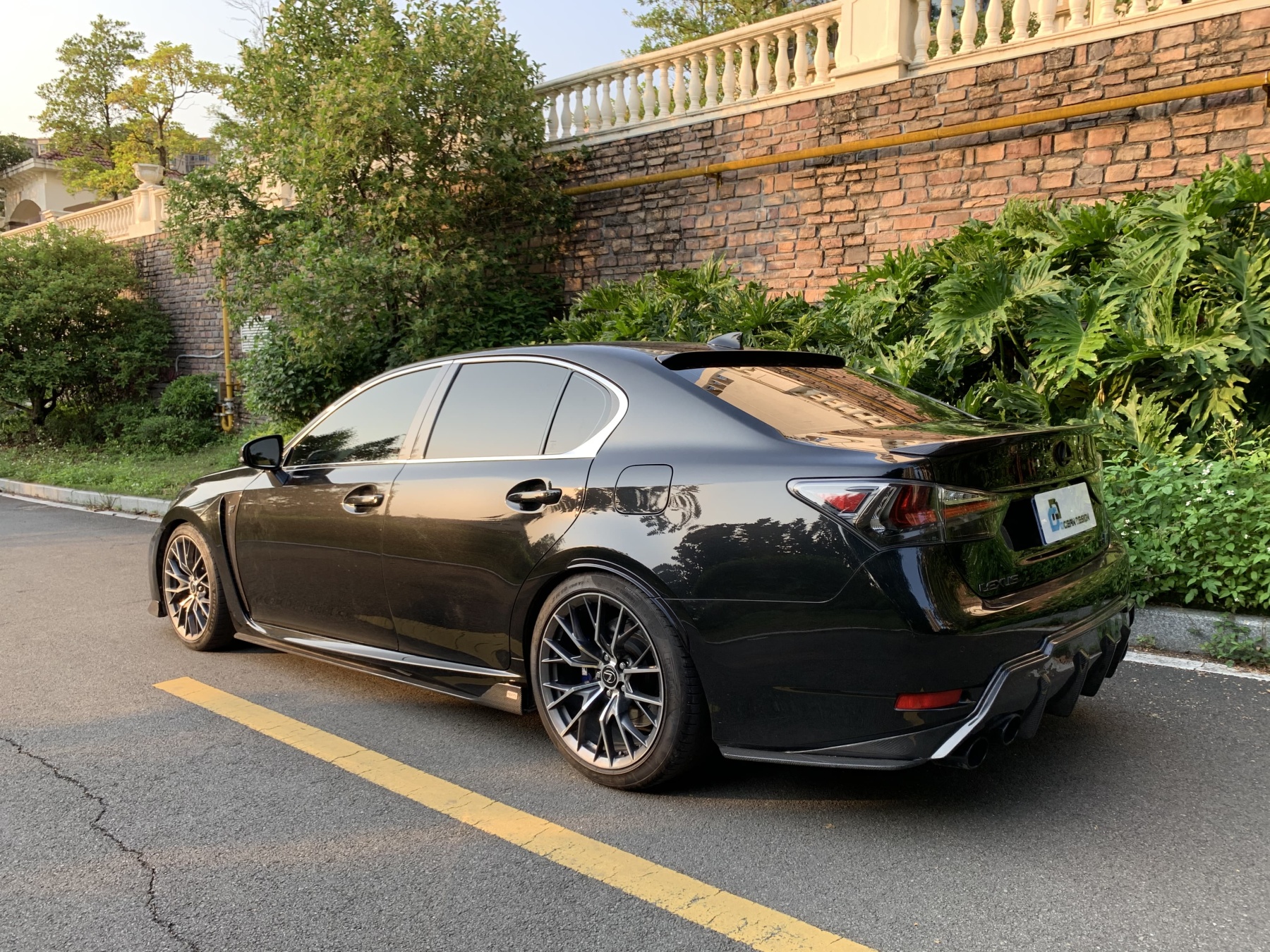 Lexus GS F/GS200/GS300 TOM'S Style Carbon Parts - styling view