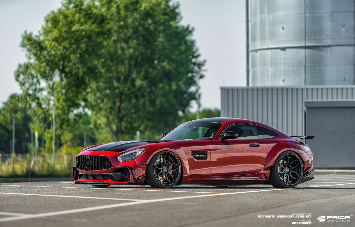 Mercedes-AMG GT Prior Design Style Parts - styling view