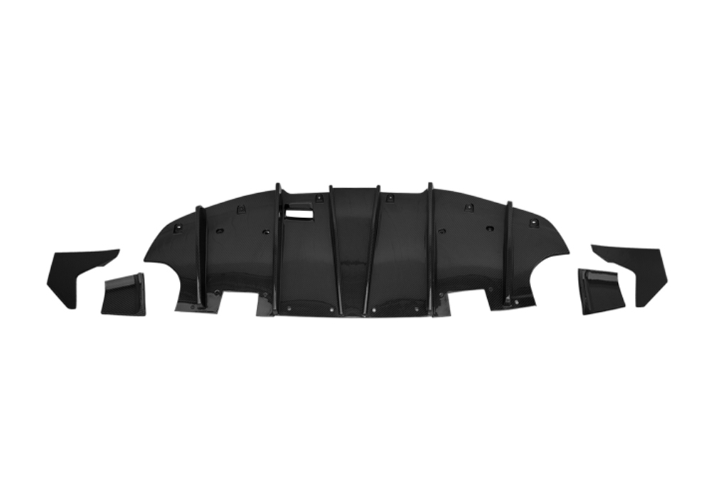 Lotus Emira Monotek Style Dry Carbon Parts - styling reference for Rear Lip