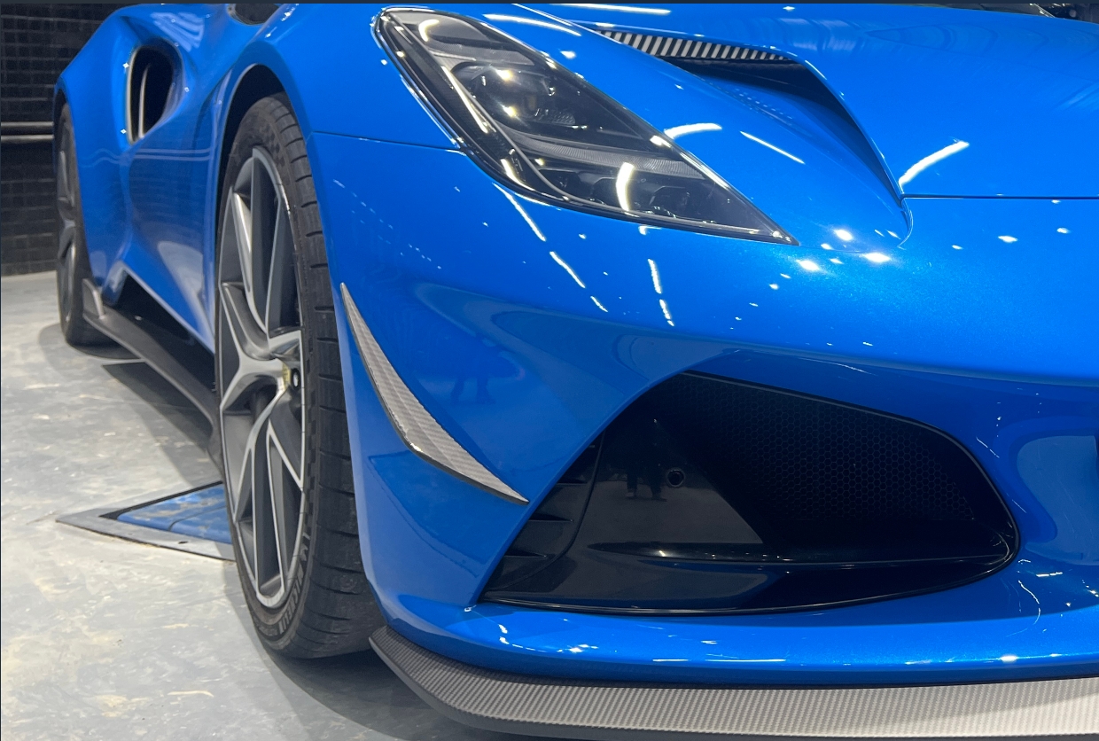Lotus Emira 2021-2024 Dry Carbon Fiber Front Bumper Canards Ocean Design Original Series Bodykit
