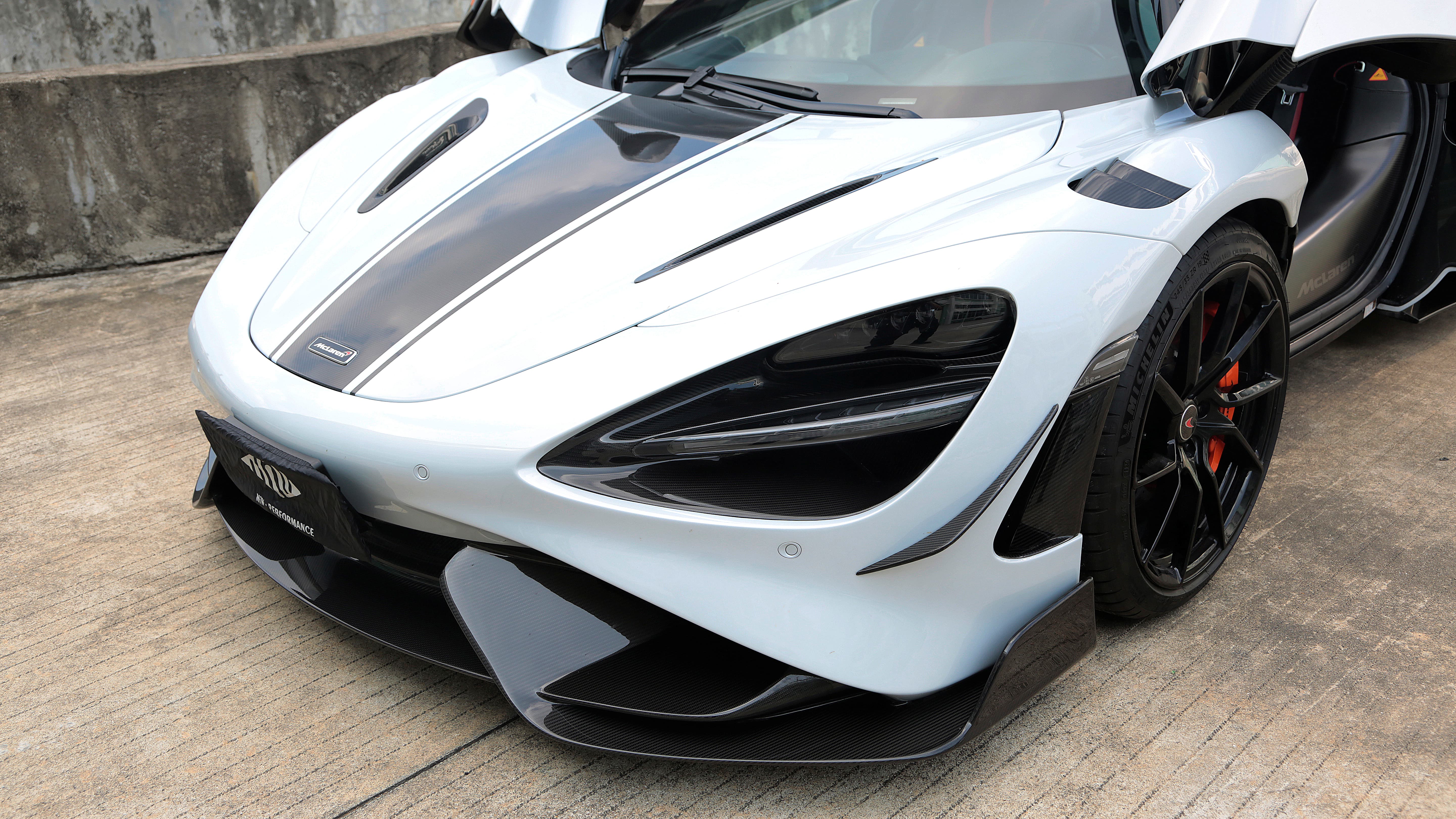 McLaren 720S to 765LT Style Dry Carbon Conversion Kit - styling view