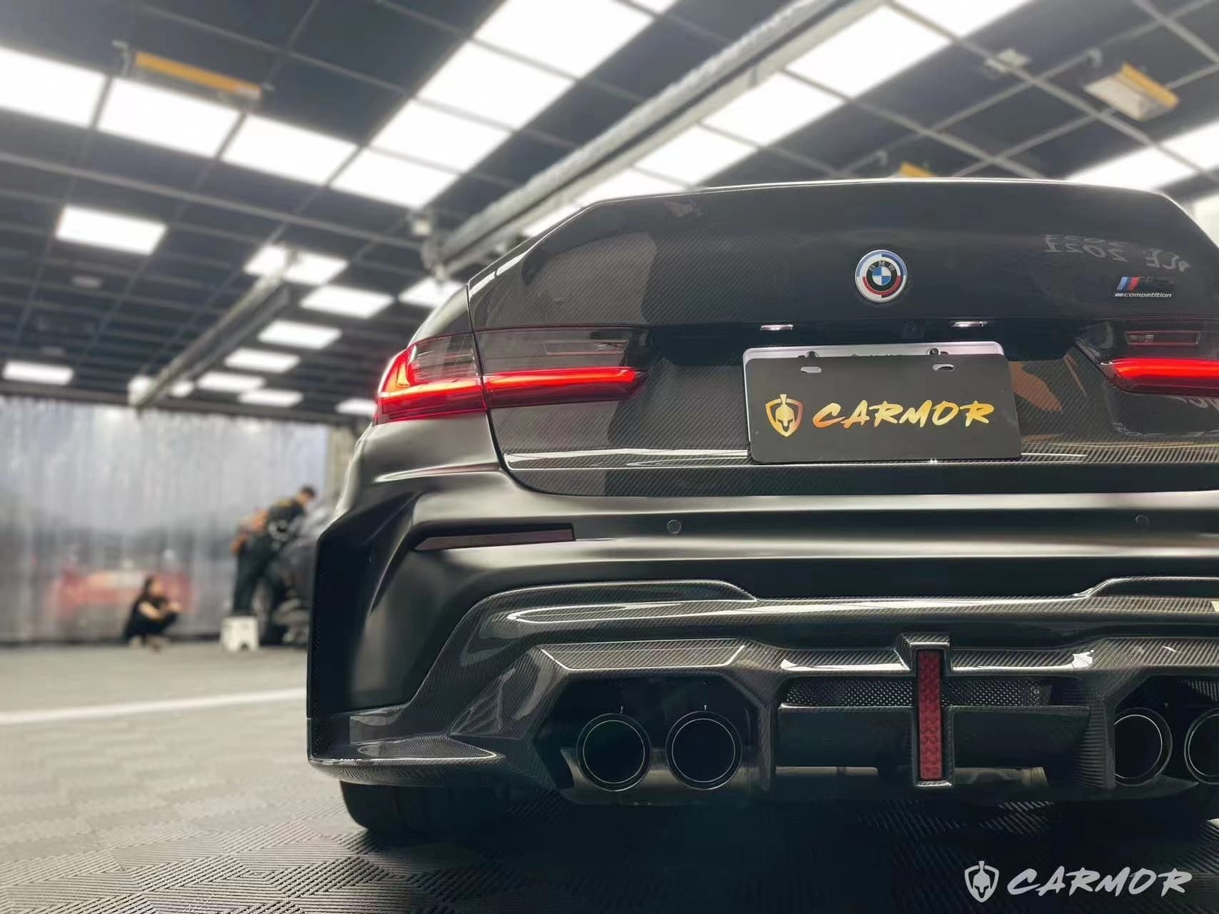 BMW G80 M3/G82 M4 CSL Style Dry Carbon Parts - styling view