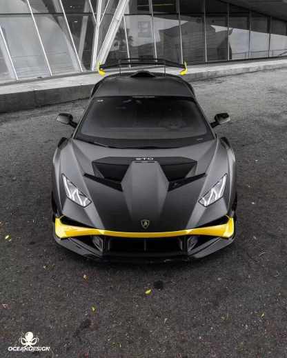 Lamborghini STO V Style Dry Carbon Parts - styling view