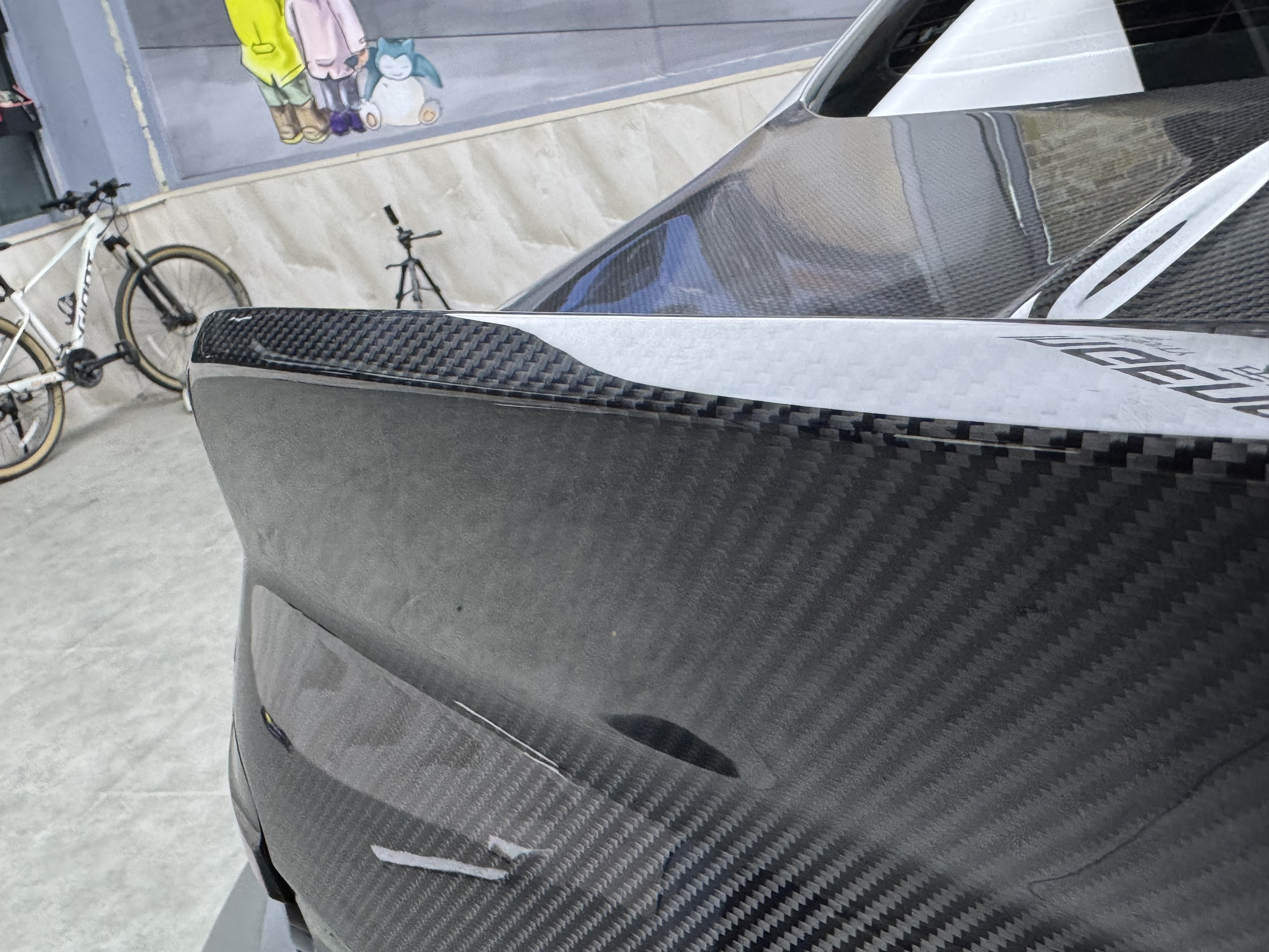 BMW G87 M2 Ocean Design CSL Style Dry Carbon Trunk Lid - styling view