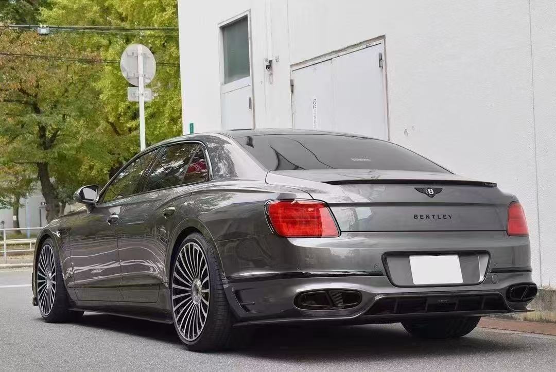 Bentley Flying Spur MSY Style Carbon Fiber Parts - styling view
