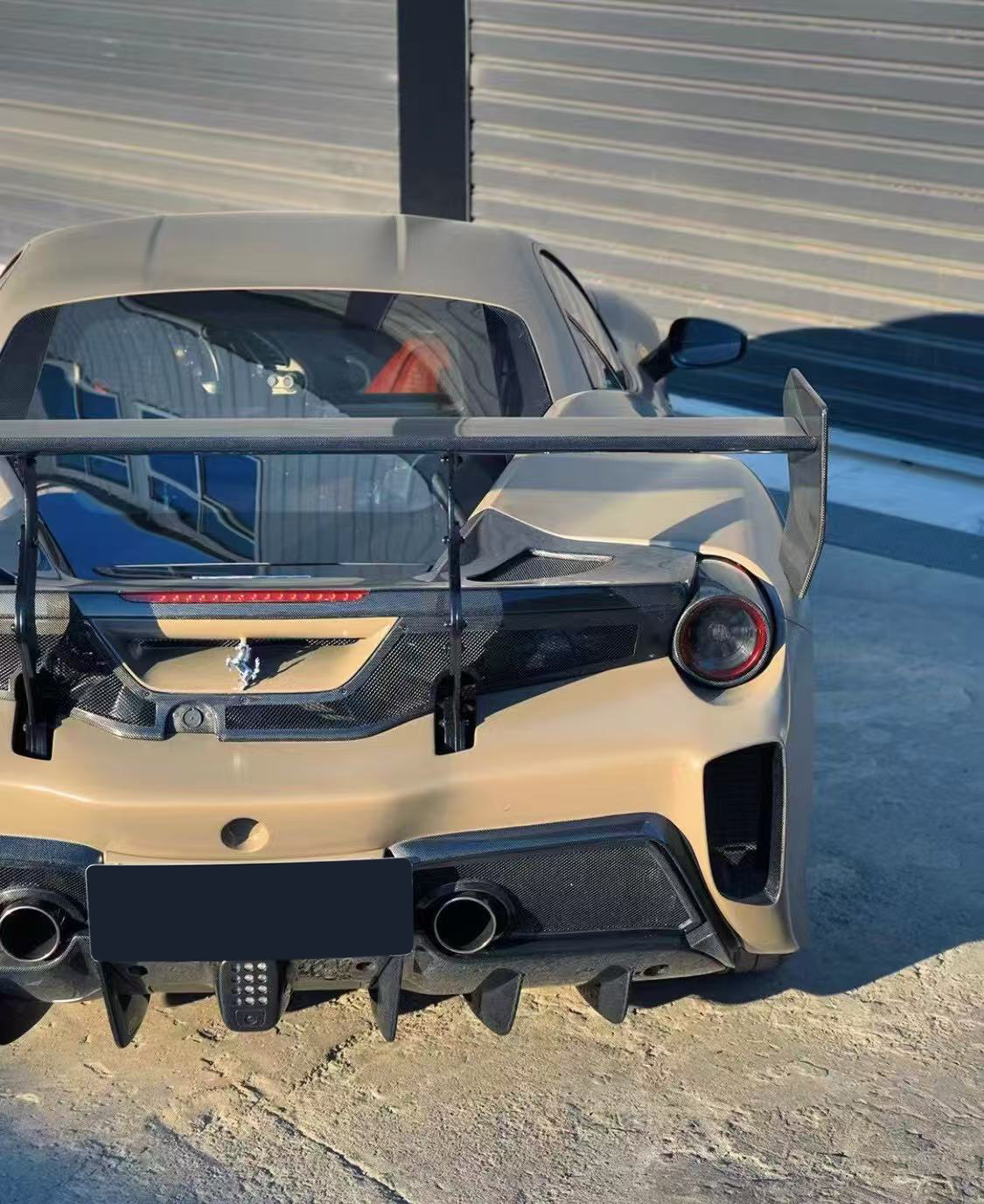 Ferrari 488 Challenge Evo Style Conversion Parts - styling view