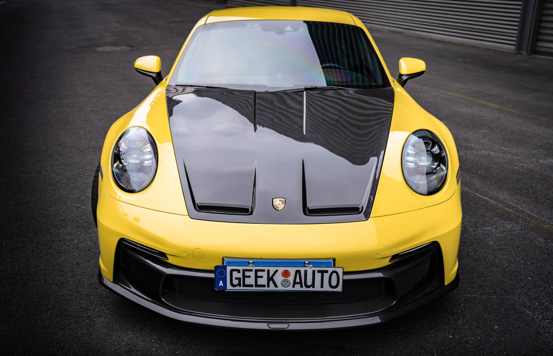 Porsche 911 992.1 GT3 Style Conversion Parts - styling view