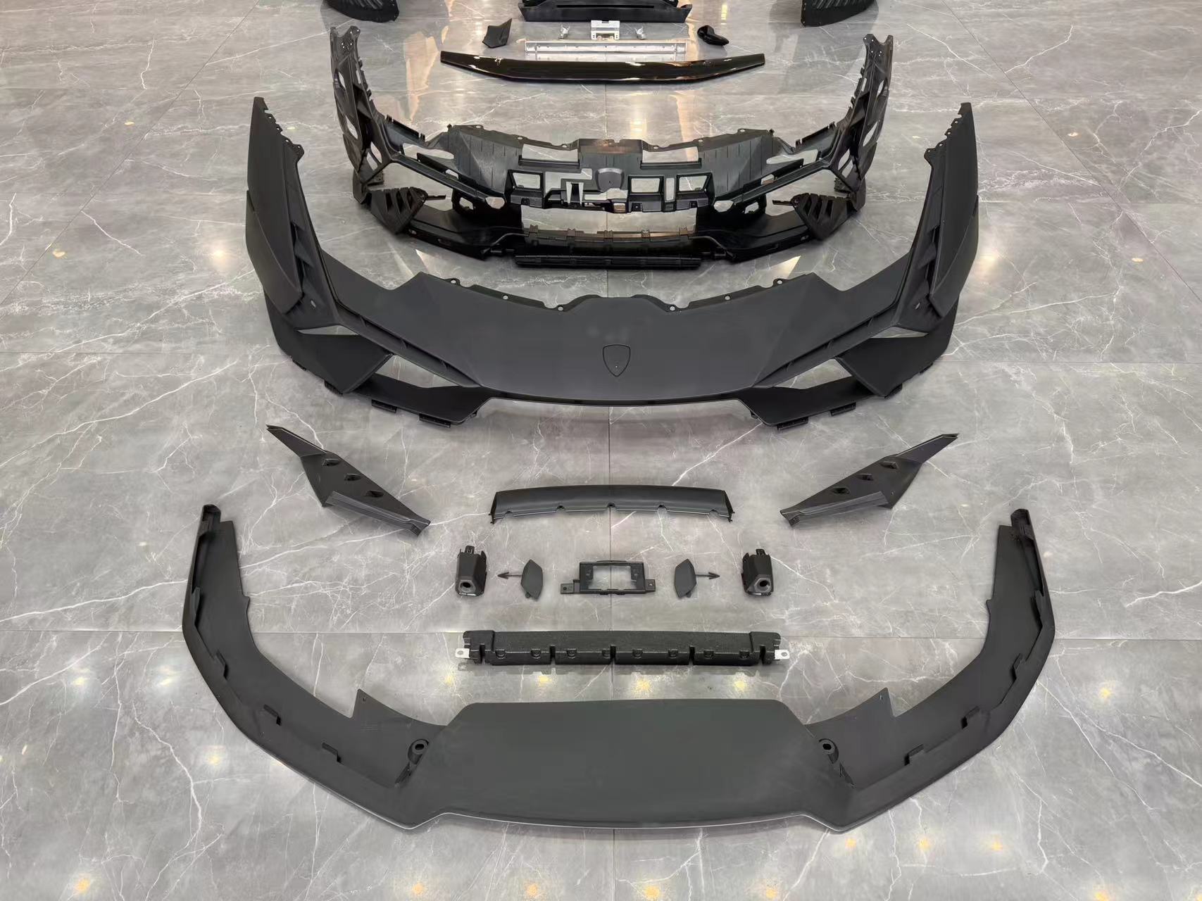 Lamborghini EVO Tecnice Style Plastic and Carbon Conversion Parts - styling reference for Full Plastic Set - Rear Engine Cover Excluded