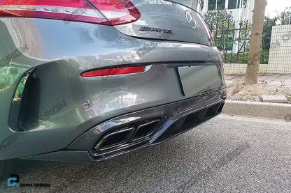 Mercedes-Benz C63 Coupe Edition One Style Carbon Fiber Parts - styling view