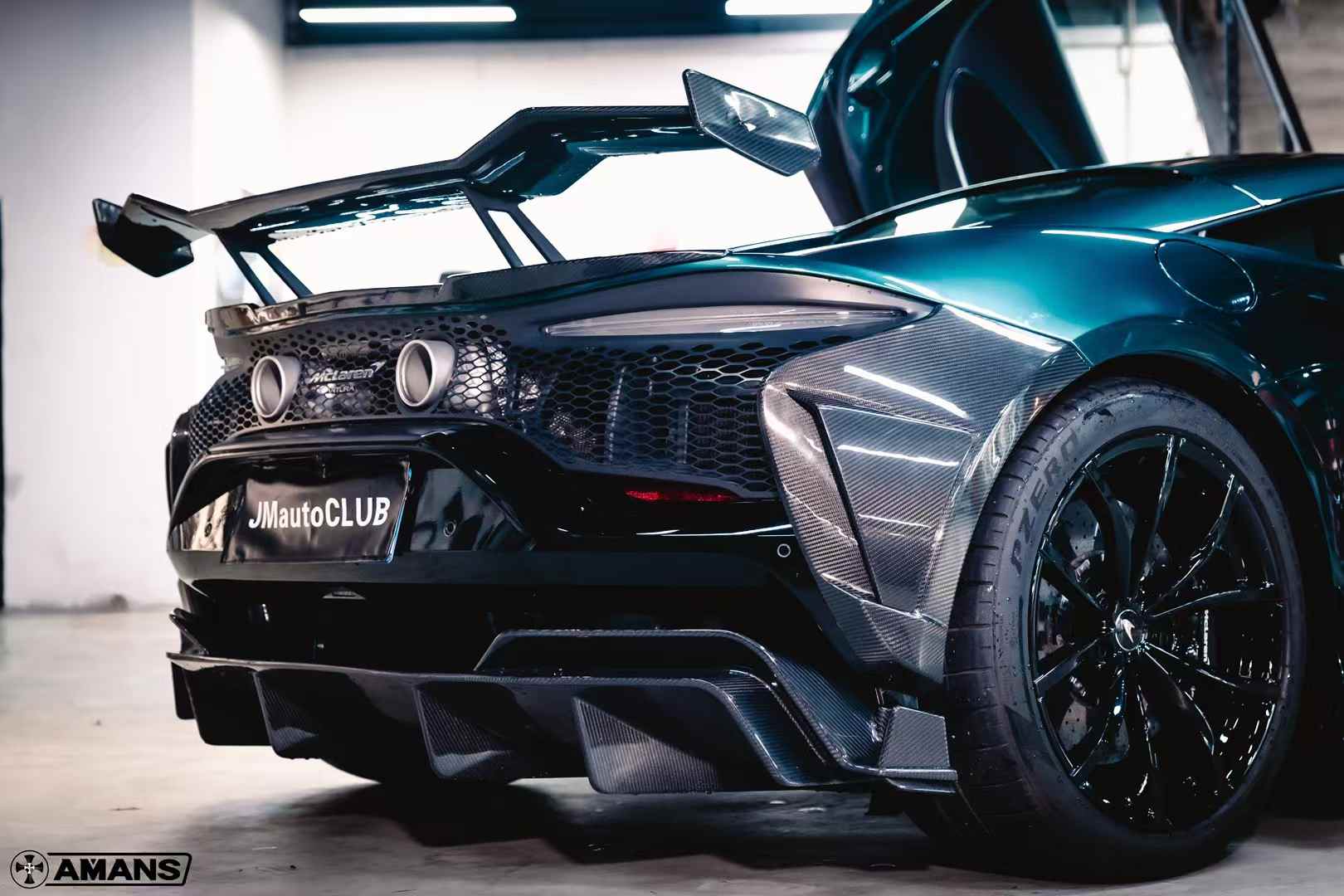 McLaren Artura AMANS Style Parts - styling view