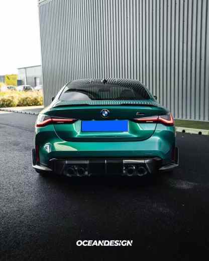 BMW G80 M3 / G82 M4 MP Style Dry Carbon Parts - styling view