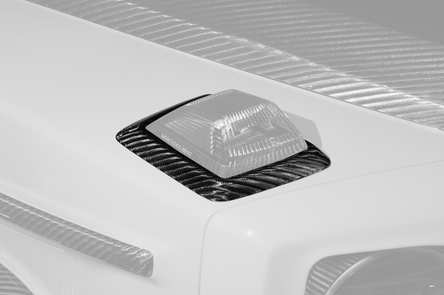 Mercedes-Benz W465 G63 Topcar Style Dry Carbon Parts - styling reference for Indicator Covers