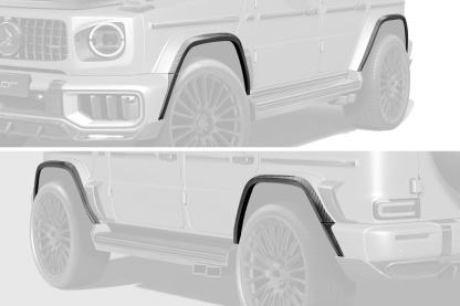 Mercedes-Benz W465 G63 Topcar Style Dry Carbon Parts - styling reference for Wheel Arch Extensions