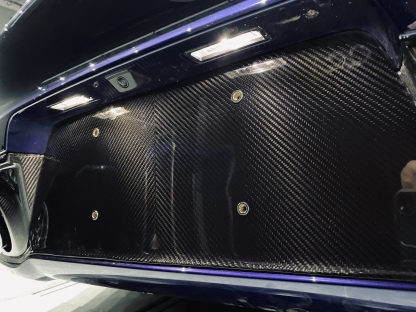Porsche 911 992 SD Style Dry Carbon Rear Lip - styling view