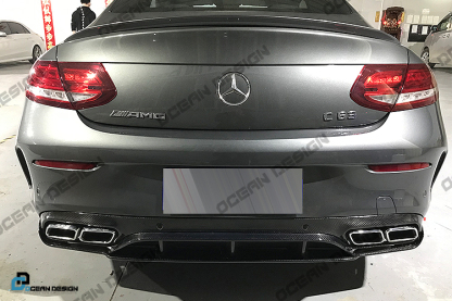 Mercedes-Benz C63 Coupe Edition One Style Carbon Fiber Parts - styling view