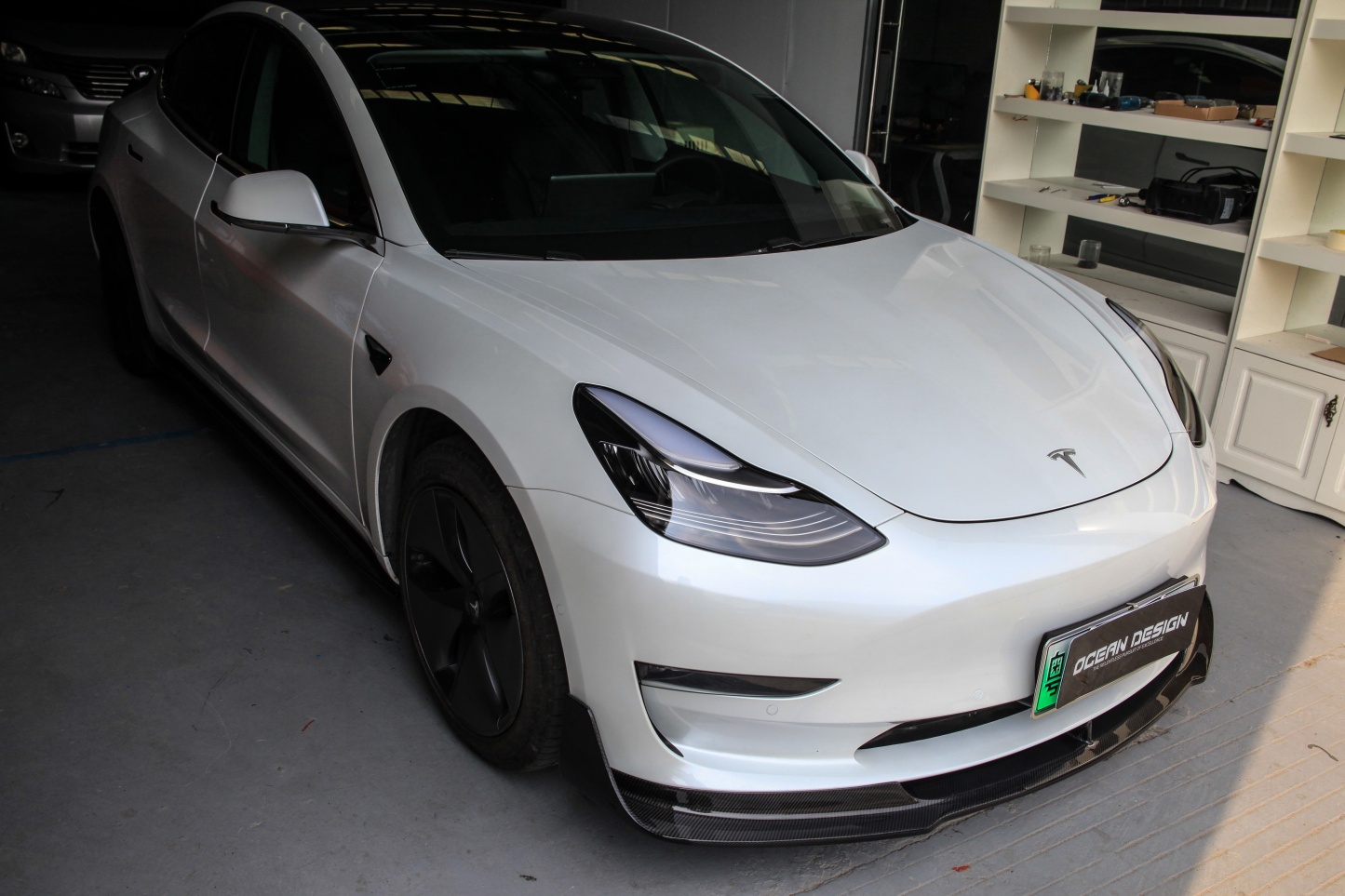 Tesla Model 3 V Style Parts - styling view