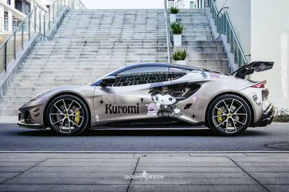 Lotus Emira X Style Dry Carbon GT Wing - styling view