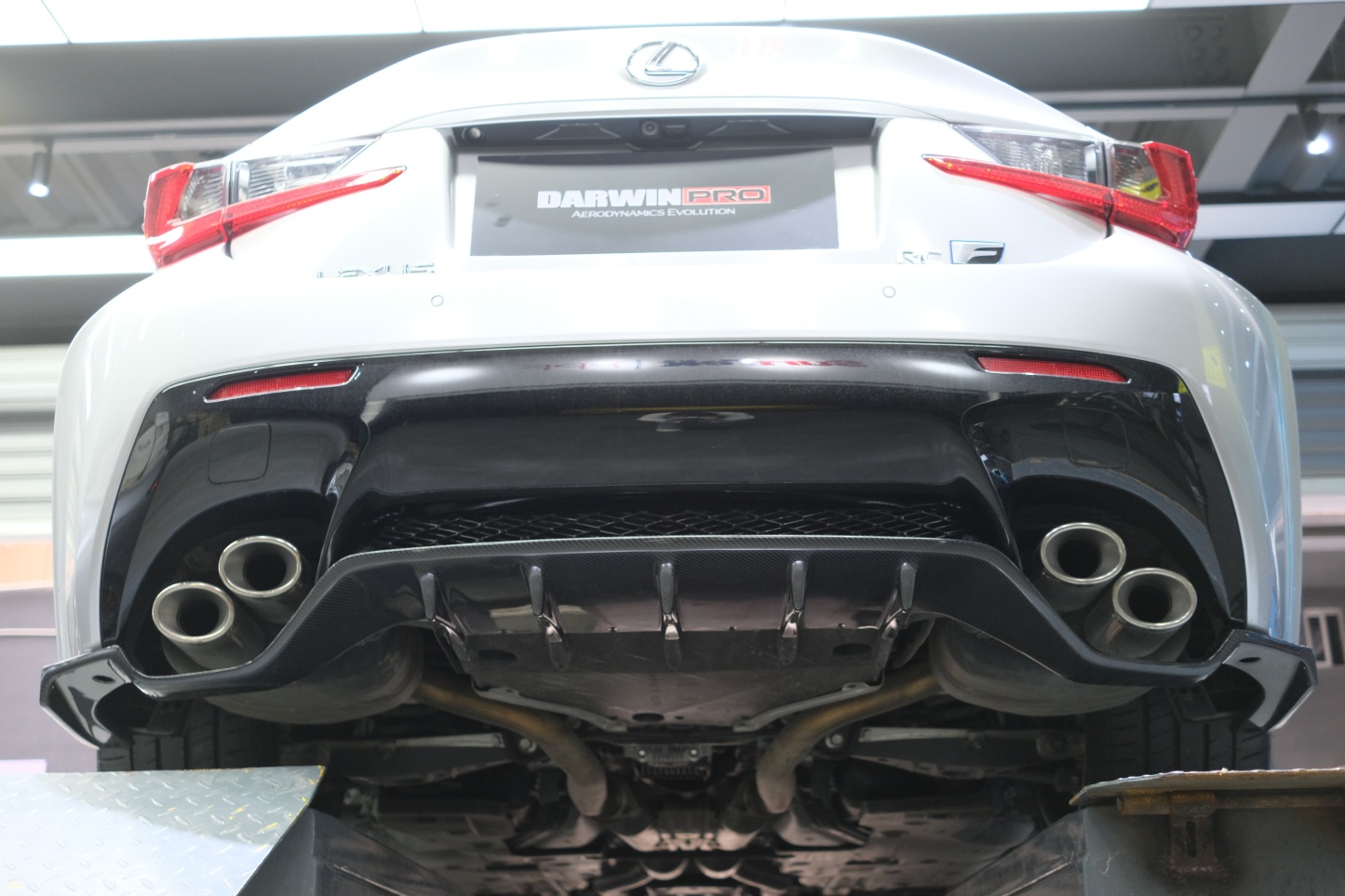 Lexus RC F Ocean Design Style Carbon Fiber Parts - styling view