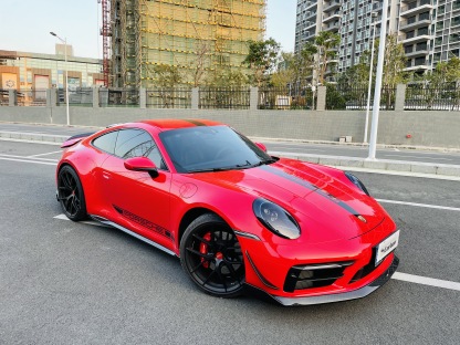 Porsche 911 992.1 Mi Style Dry Carbon Parts - styling view