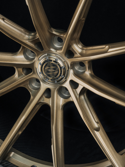 Octopus & Ocean Design Custom Carbon Fiber Wheels - styling view