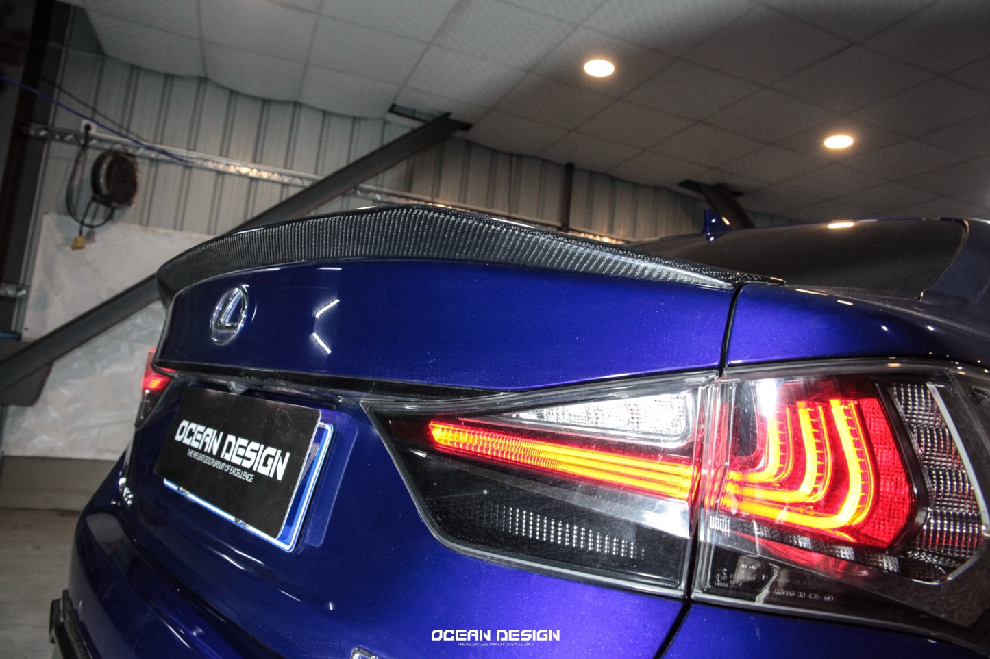 Lexus GS F/GS200/GS300 TOM'S Style Carbon Parts - styling view
