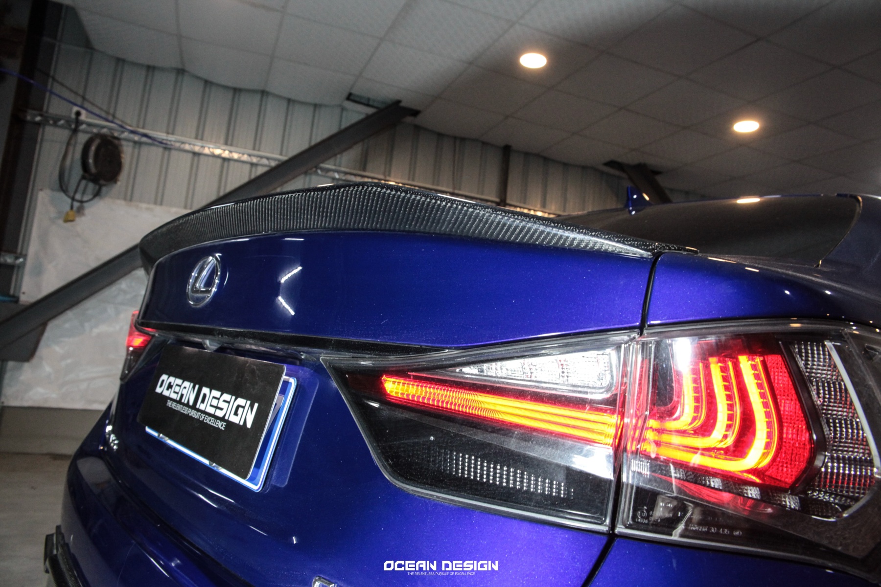 Lexus GS F/GS200/GS300 TOM'S Style Carbon Parts - styling view