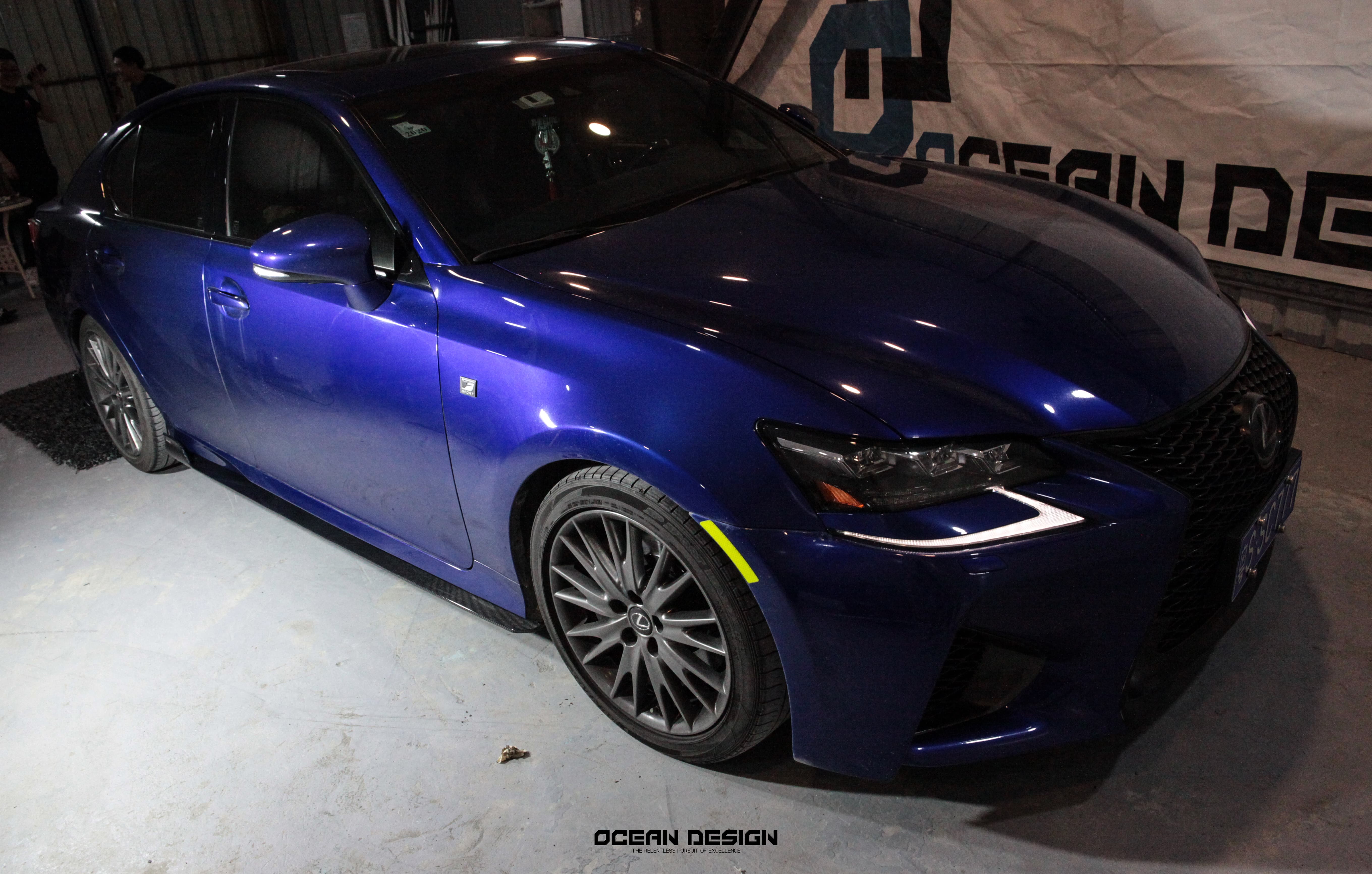 Lexus GS F/GS200/GS300 TOM'S Style Carbon Parts - styling view