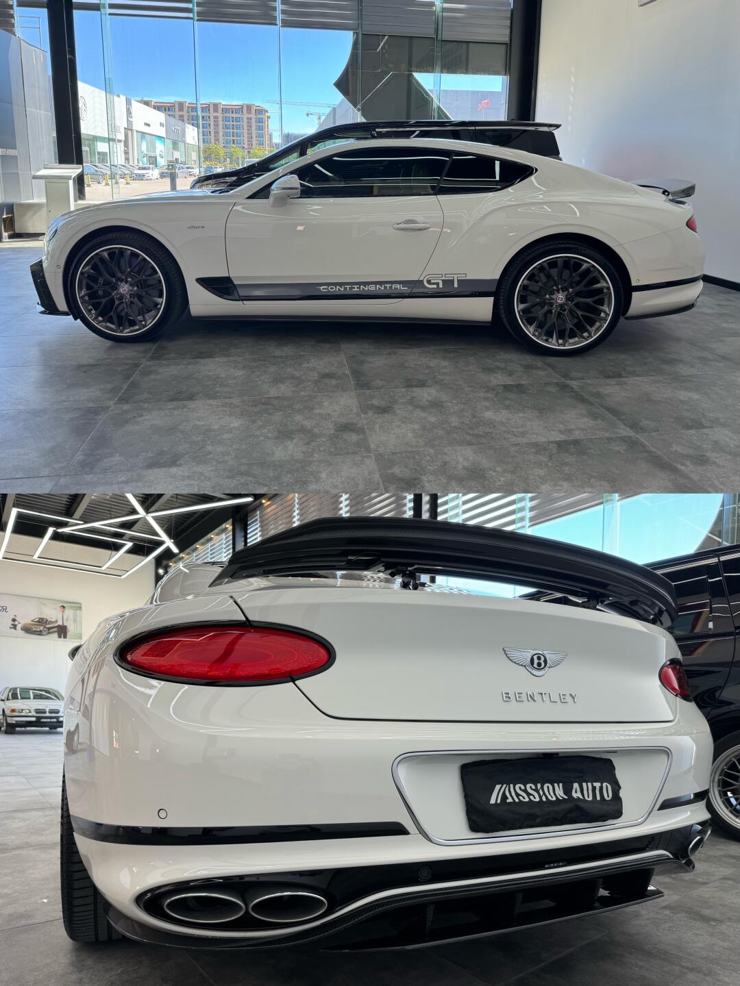 Bentley Continental GT MSY Style Parts - styling view