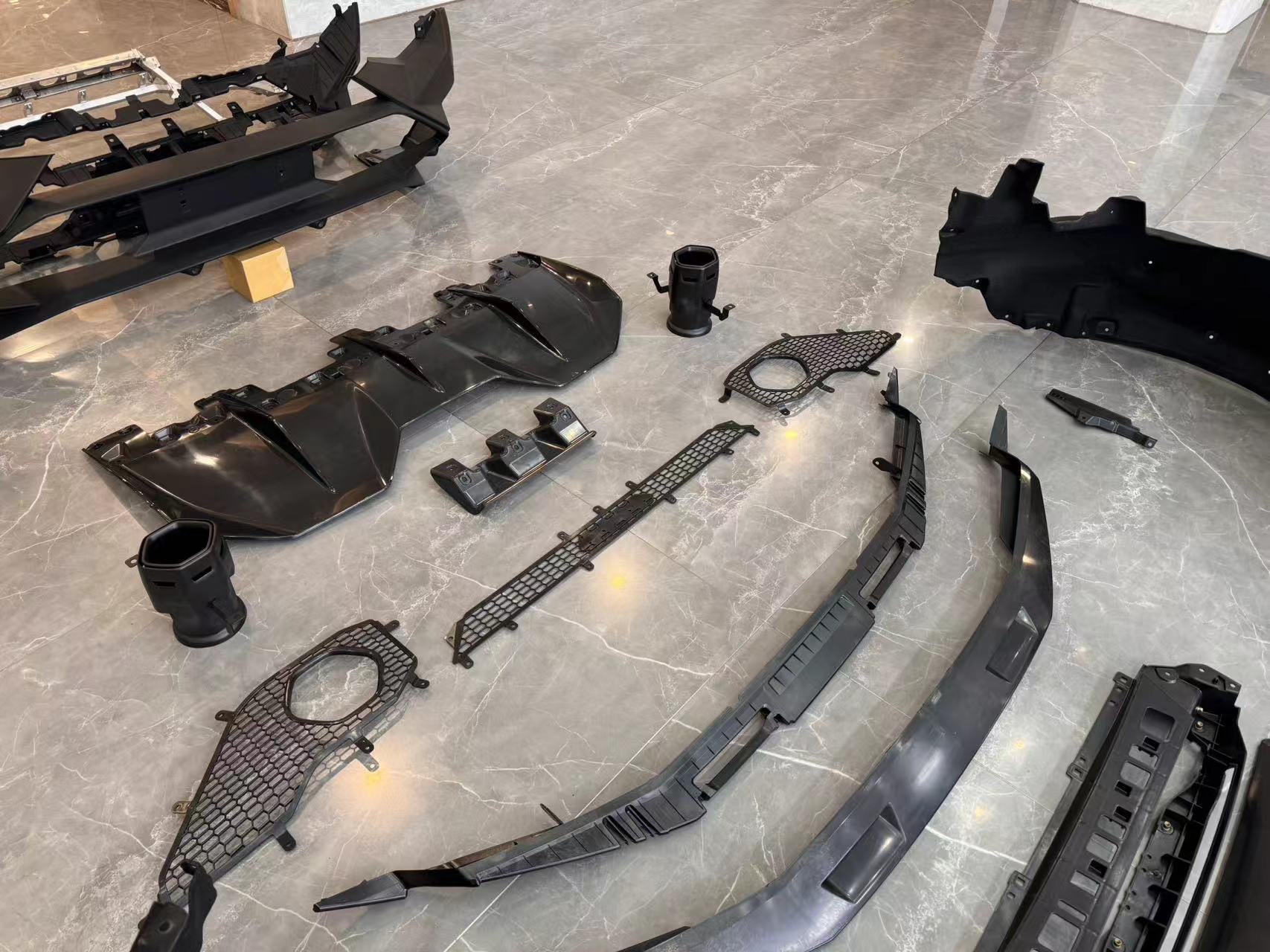 Lamborghini EVO Tecnice Style Plastic and Carbon Conversion Parts - styling view