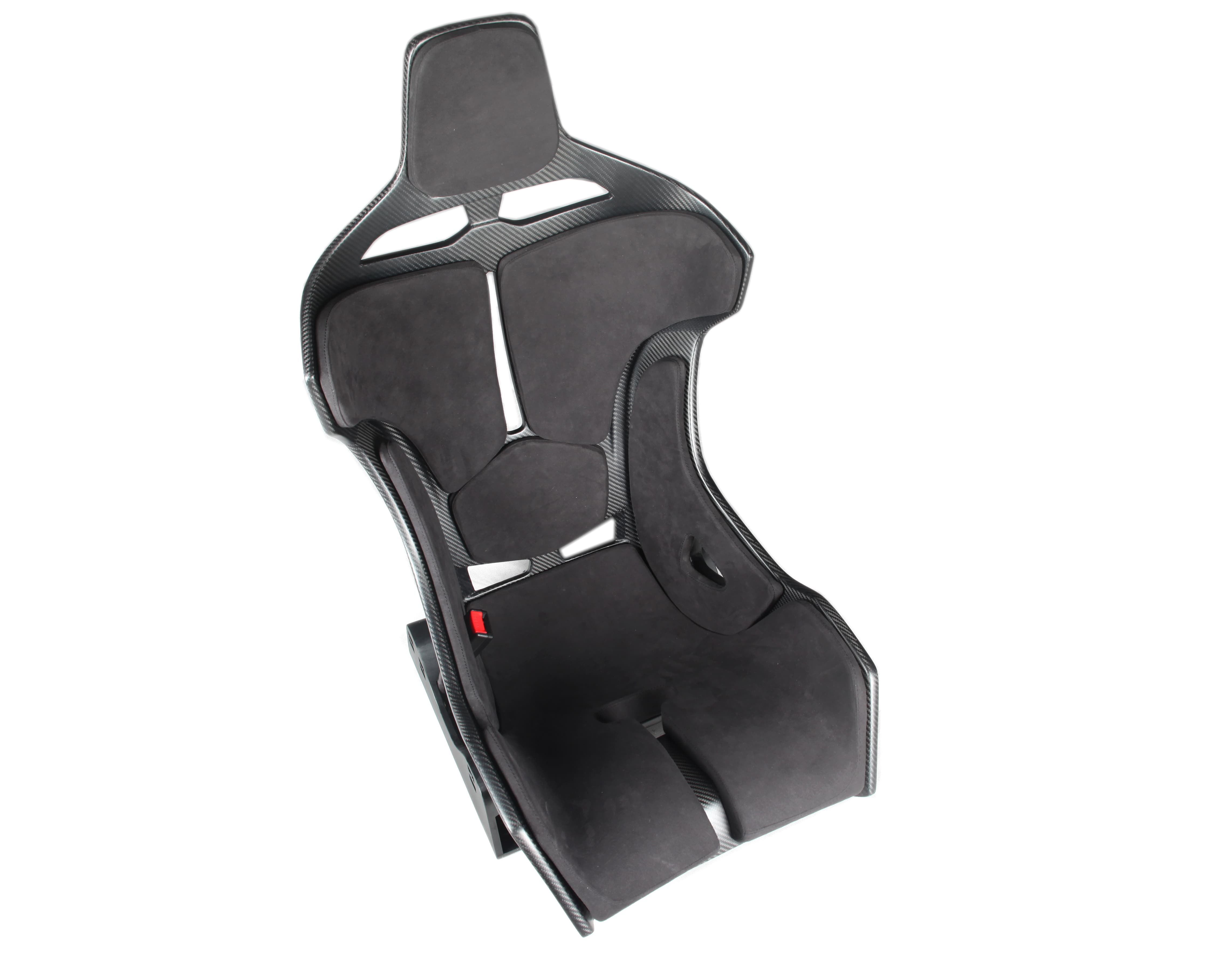 McLaren Senna Style Dry Carbon Bucket Seat - styling view