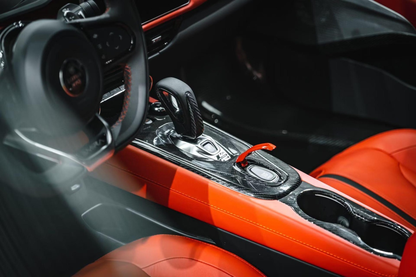 Lotus Emira Carbon Trim Parts - styling view